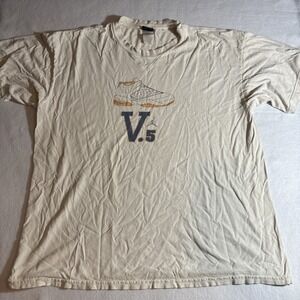 Vintage Air Jordan Melo Carmelo‎ Anthony Graphic 5.5 V.5 T Shirt XL Distressed